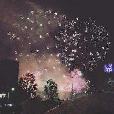 一年ぶりの花火大会。